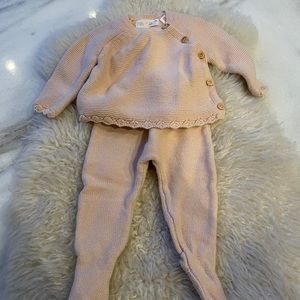 Zara sweater and leggings